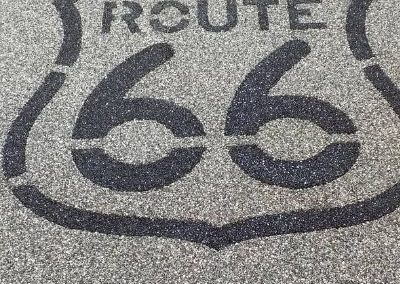 Moquette de marbre imprimé Route 66