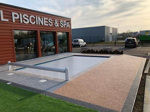 Revetement sol professionnel piscine