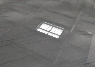 Sol en résine epoxy gris